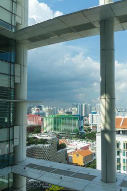 Singapore skyline views