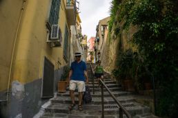 Petraio steps in Naples