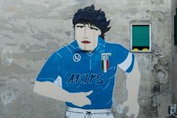 Maradona Mural in Napoli