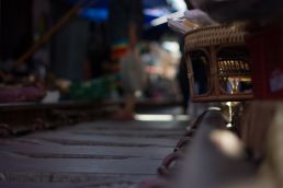 Mekong market, north of Bangkok, Thailand