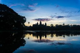 Sunrise at Angkor Wat, Cambodia.